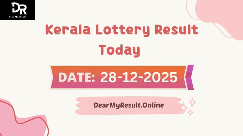 Kerala Lottery Result Today 28 December 2025